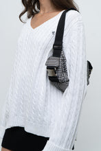 Load image into Gallery viewer, Vintage x RALPH LAUREN POLO Houndstooth Nylon Purse