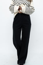 Load image into Gallery viewer, ABERCOMBIE &amp; FITCH x Black Linen Loose Pant (XXS, XS)