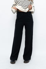 Load image into Gallery viewer, ABERCOMBIE &amp; FITCH x Black Linen Loose Pant (XXS, XS)