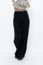 Load image into Gallery viewer, ABERCOMBIE &amp; FITCH x Black Linen Loose Pant (XXS, XS)