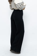 Load image into Gallery viewer, ABERCOMBIE &amp; FITCH x Black Linen Loose Pant (XXS, XS)