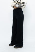 Load image into Gallery viewer, ABERCOMBIE &amp; FITCH x Black Linen Loose Pant (XXS, XS)