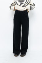 Load image into Gallery viewer, ABERCOMBIE &amp; FITCH x Black Linen Loose Pant (XXS, XS)