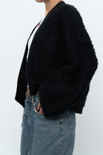 Load image into Gallery viewer, GENTLE FAWN x Black Oversized Textured Knit Cardigan (XS-L)