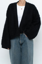 Load image into Gallery viewer, GENTLE FAWN x Black Oversized Textured Knit Cardigan (XS-L)