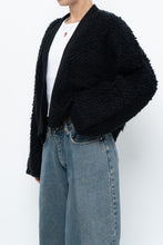 Load image into Gallery viewer, GENTLE FAWN x Black Oversized Textured Knit Cardigan (XS-L)