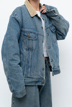 Load image into Gallery viewer, Vintage x DENVER HAYES Faded Midwash Denim Fleece Jacket (S-L)