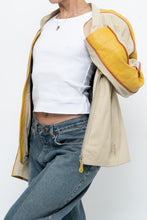 Load image into Gallery viewer, Vintage x Beige, Yellow Leather Racing Jacket (S-L)
