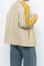 Load image into Gallery viewer, Vintage x Beige, Yellow Leather Racing Jacket (S-L)