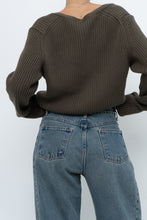 Load image into Gallery viewer, KOTN x Made in Portugal x Green Ribbed Cotton Knit Cropped Cardigan (M, L)