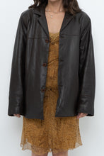 Load image into Gallery viewer, Vintage x Made in Turkey x Brown Warm Leather Jacket (S-L)