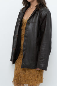 Vintage x Made in Turkey x Brown Warm Leather Jacket (S-L)