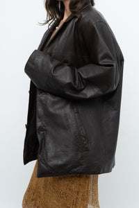 Vintage x Made in Turkey x Brown Warm Leather Jacket (S-L)
