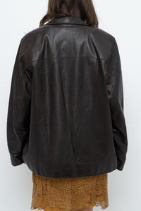 Vintage x Made in Turkey x Brown Warm Leather Jacket (S-L)