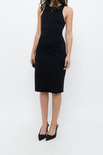 Load image into Gallery viewer, ALEXANDER WANG x Black Open-side Fitted Midi Dress (S, M)