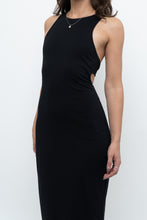 Load image into Gallery viewer, ALEXANDER WANG x Black Open-side Fitted Midi Dress (S, M)