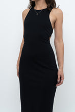 Load image into Gallery viewer, ALEXANDER WANG x Black Open-side Fitted Midi Dress (S, M)