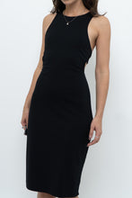 Load image into Gallery viewer, ALEXANDER WANG x Black Open-side Fitted Midi Dress (S, M)