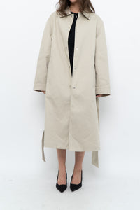 BANANA REPUBLIC x Light Beige Airy Trench (S, M)