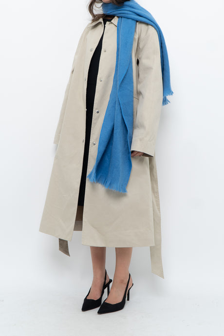 BANANA REPUBLIC x Light Beige Airy Trench (S, M)