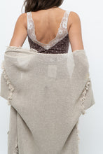 Load image into Gallery viewer, Vintage x Brown, Cream Lace Fitted Tank (S)