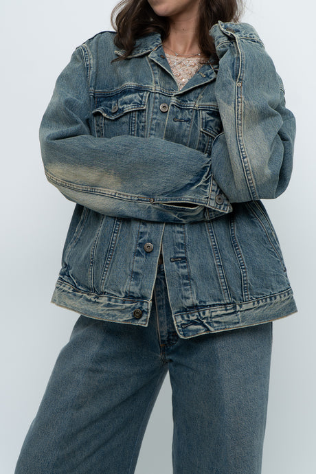 Vintage x GAP Mudwashed Denim Oversized Jacket (S-L)