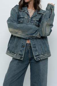 Vintage x GAP Mudwashed Denim Oversized Jacket (S-L)