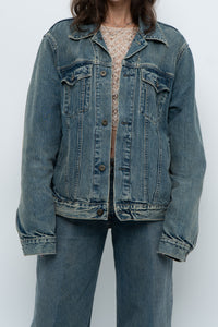 Vintage x GAP Mudwashed Denim Oversized Jacket (S-L)