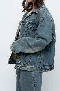 Vintage x GAP Mudwashed Denim Oversized Jacket (S-L)