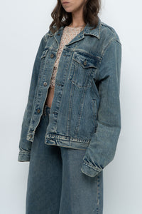 Vintage x GAP Mudwashed Denim Oversized Jacket (S-L)