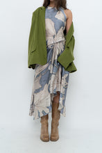 Load image into Gallery viewer, REISS x Baby Blue Orchid Satin Dress (S)