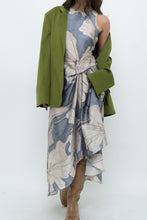 Load image into Gallery viewer, REISS x Baby Blue Orchid Satin Dress (S)