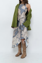 Load image into Gallery viewer, REISS x Baby Blue Orchid Satin Dress (S)