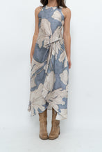 Load image into Gallery viewer, REISS x Baby Blue Orchid Satin Dress (S)
