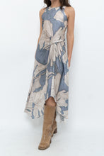 Load image into Gallery viewer, REISS x Baby Blue Orchid Satin Dress (S)