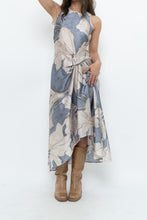Load image into Gallery viewer, REISS x Baby Blue Orchid Satin Dress (S)