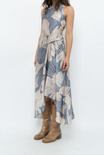 Load image into Gallery viewer, REISS x Baby Blue Orchid Satin Dress (S)