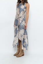 Load image into Gallery viewer, REISS x Baby Blue Orchid Satin Dress (S)