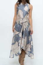 Load image into Gallery viewer, REISS x Baby Blue Orchid Satin Dress (S)