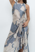 Load image into Gallery viewer, REISS x Baby Blue Orchid Satin Dress (S)
