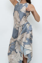 Load image into Gallery viewer, REISS x Baby Blue Orchid Satin Dress (S)