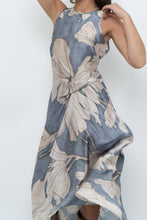 Load image into Gallery viewer, REISS x Baby Blue Orchid Satin Dress (S)
