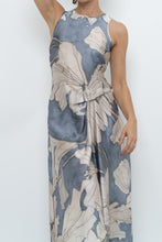 Load image into Gallery viewer, REISS x Baby Blue Orchid Satin Dress (S)