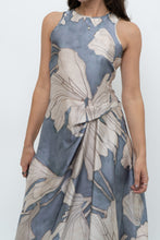 Load image into Gallery viewer, REISS x Baby Blue Orchid Satin Dress (S)