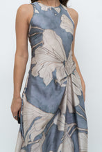 Load image into Gallery viewer, REISS x Baby Blue Orchid Satin Dress (S)