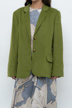 Load image into Gallery viewer, Vintage x ANNE KLEIN Chartreuse Cashmere Blazer (S-L)