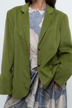 Load image into Gallery viewer, Vintage x ANNE KLEIN Chartreuse Cashmere Blazer (S-L)