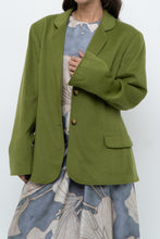 Load image into Gallery viewer, Vintage x ANNE KLEIN Chartreuse Cashmere Blazer (S-L)