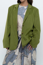 Load image into Gallery viewer, Vintage x ANNE KLEIN Chartreuse Cashmere Blazer (S-L)