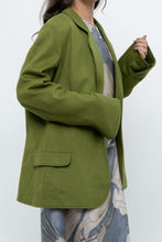 Load image into Gallery viewer, Vintage x ANNE KLEIN Chartreuse Cashmere Blazer (S-L)